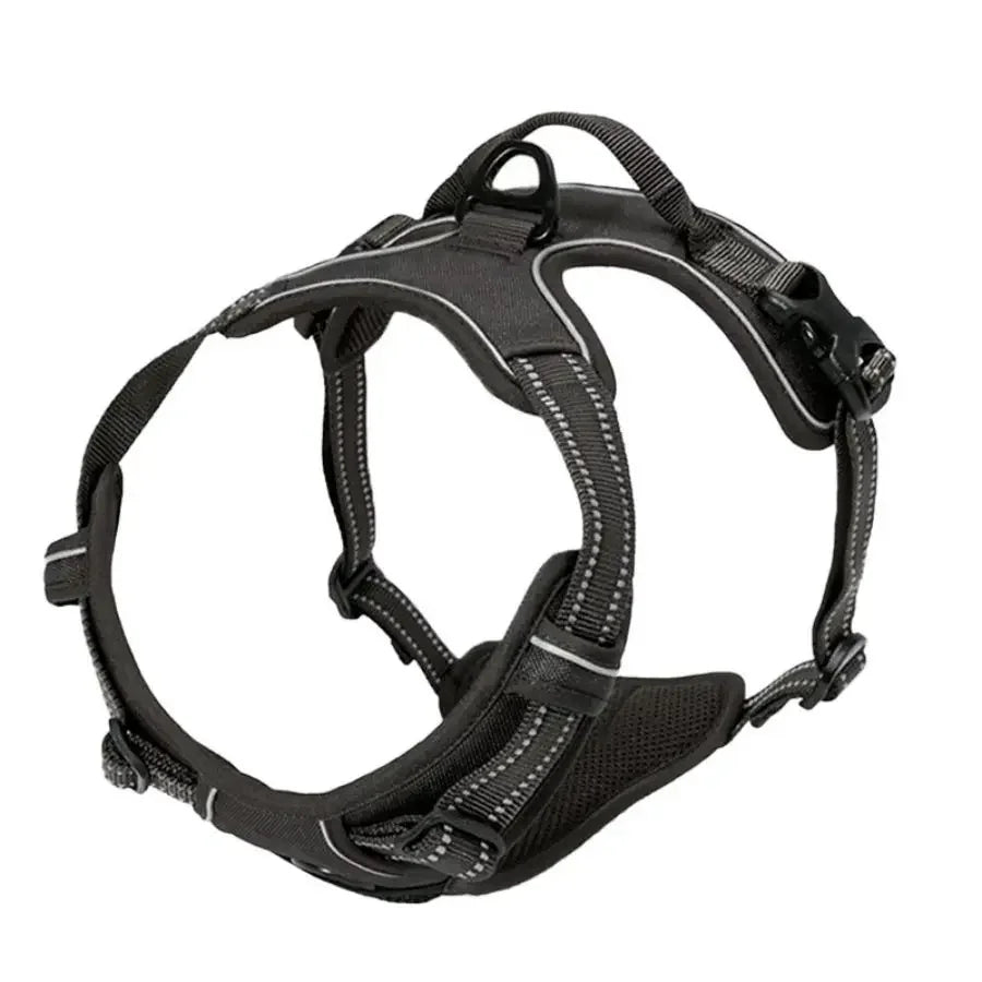 Arnés para Perros - Reflectante, Resistente y Sin Jalar del Cuello