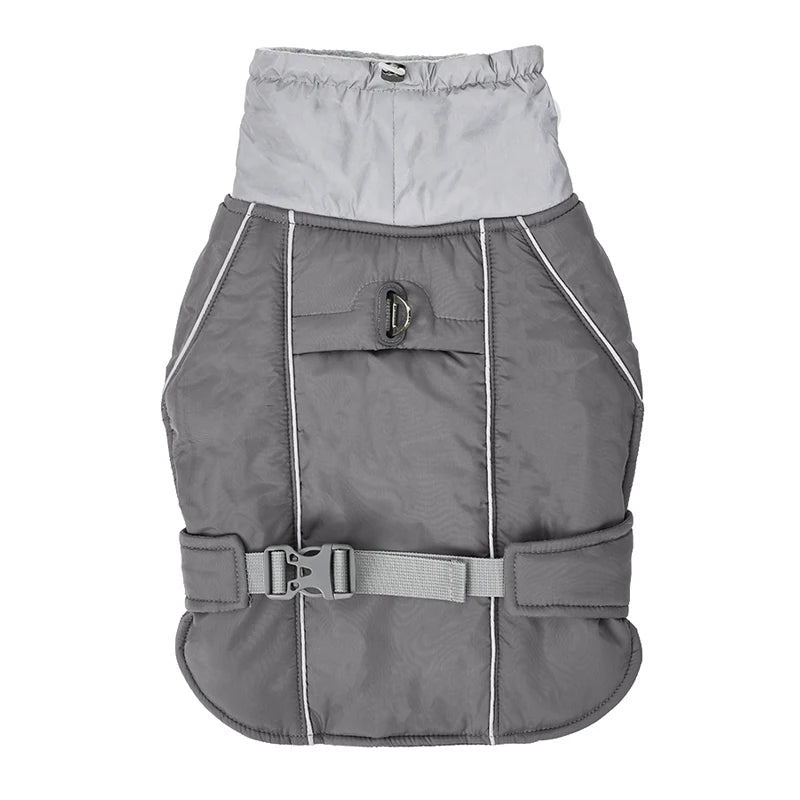 Chamarra de Invierno para Perros - Impermeable, Cálida y Reflectante