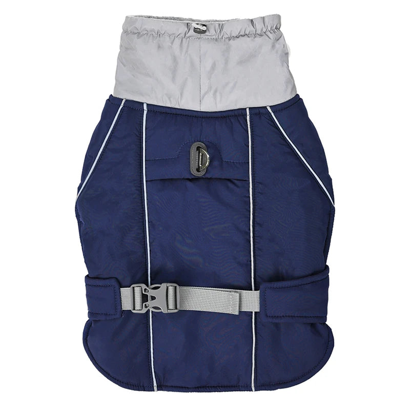 Chamarra de Invierno para Perros - Impermeable, Cálida y Reflectante