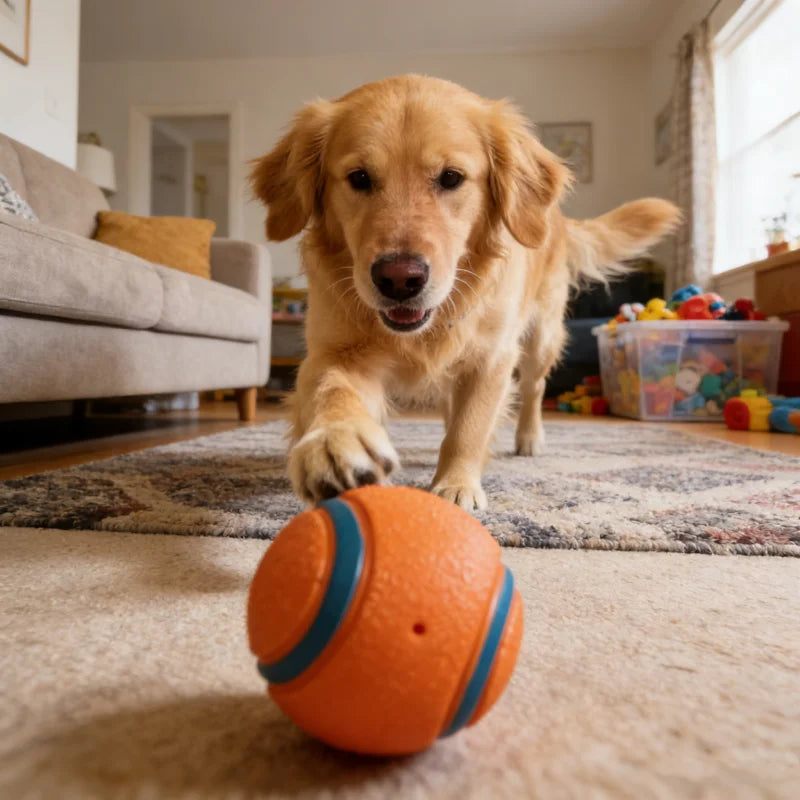 Pelota Resistente para Perros - Juguete Interactivo